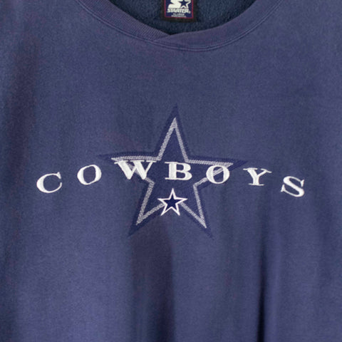 Starter Dallas Cowboys Embroidered Sweatshirt