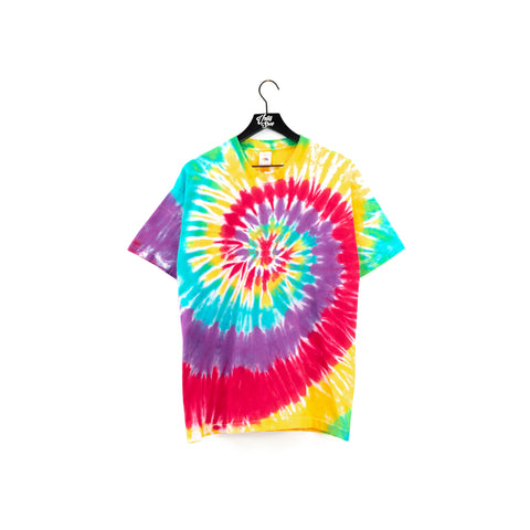 Hippie Spiral Multicolor Tie Dye T-Shirt