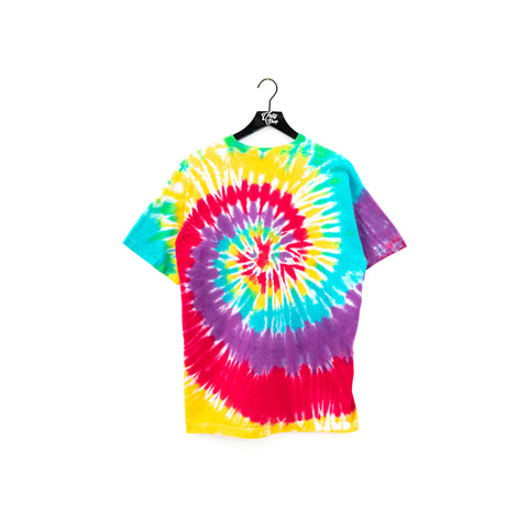 Hippie Spiral Multicolor Tie Dye T-Shirt
