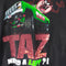1997 Warner Bros Taz Need a Lift Monster Truck T-Shirt