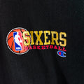 Champion Reverse Weave NBA Sixers Basketball Hoodie Sweatshirt