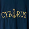 Cyprus Embroidered Anchor Spell Out T-Shirt