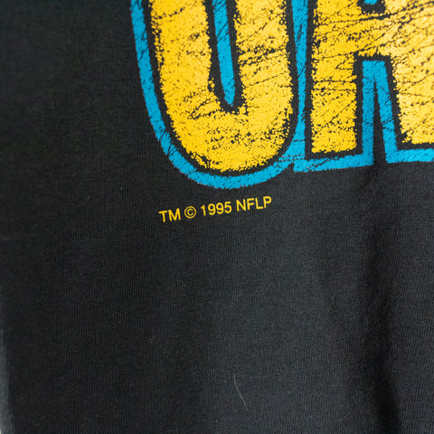 1995 Reebok NFL Pro Line Jacksonville Jaguars Spell Out T-Shirt