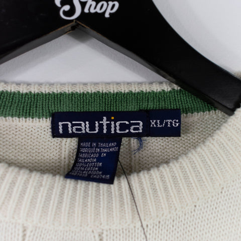 Nautica Color Block Knit Sweater