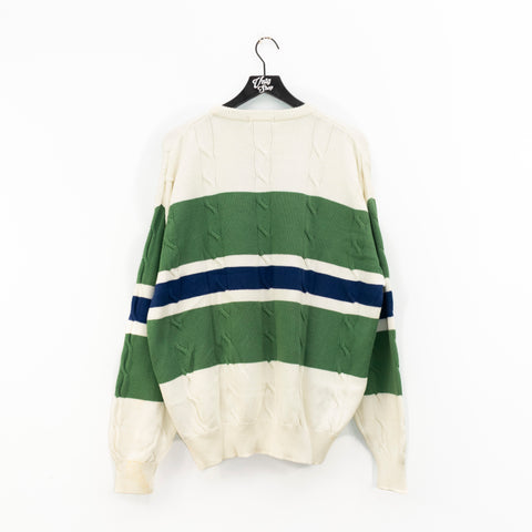 Nautica Color Block Knit Sweater