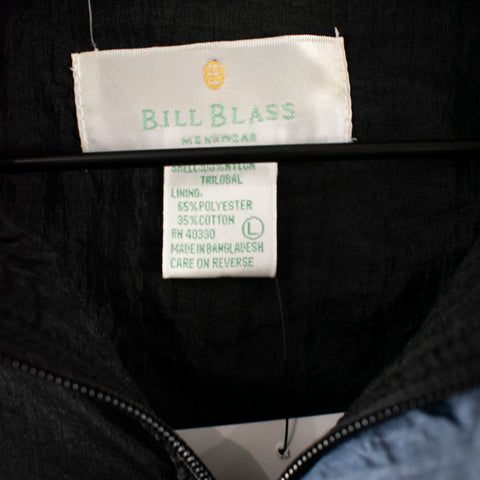 Bill Blass Color Block Windbreaker Jacket