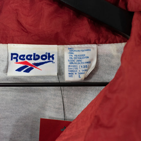 Reebok Color Block Big Logo Windbreaker