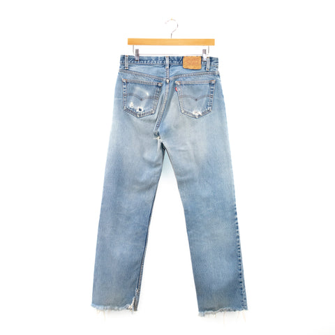 Levi's 501 Thrashed Jeans