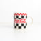 1997 Coca-Cola Checkered Mug