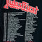 Judas Priest British Steel World Tour 1980 Reprint Long Sleeve T-Shirt