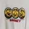 1996 Hanna Barbera Cartoon Network Wacky Racing Barney Rubble Flintstones Sweatshirt