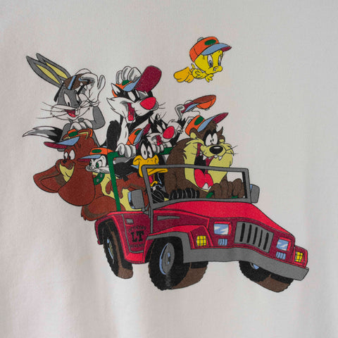 1991 Acme Warner Bros Looney Tunes Off Road Adventure Sweatshirt