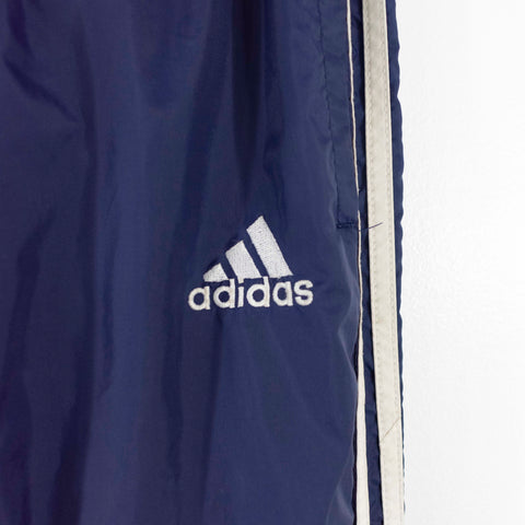 Adidas Three Stripe Logo Lined Joggers