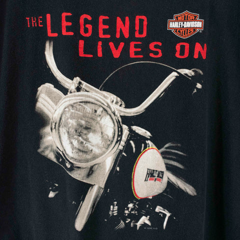 1996 Harley Davidson Chicago The Legend Lives On Sleeveless T-Shirt