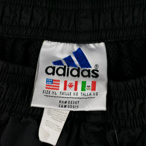 Adidas Three Stripe Logo Snap Button Joggers