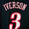 Reebok Sixers Allen Iverson #3 Jersey