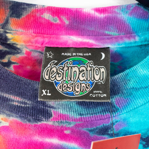 Destination Designs Spiral Tie Dye T-Shirt