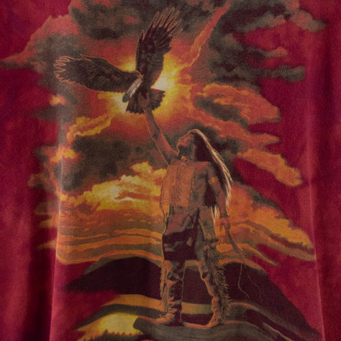 1997 Craig Tennant The Mountain Native American Print T-Shirt