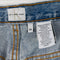 Calvin Klein Easy Fit Double Stone Thrashed Denim Jean Shorts