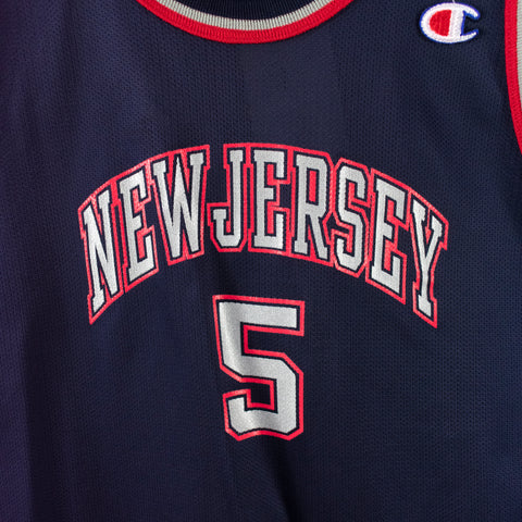 Champion New Jersey Nets Jason Kidd #5 Jersey