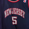 Champion New Jersey Nets Jason Kidd #5 Jersey