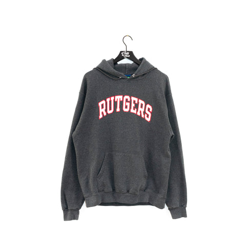 Champion Rutgers University Spell Out Sweatshirt Hoodie
