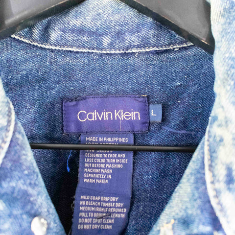 Calvin Klein Dark Wash Denim Jacket