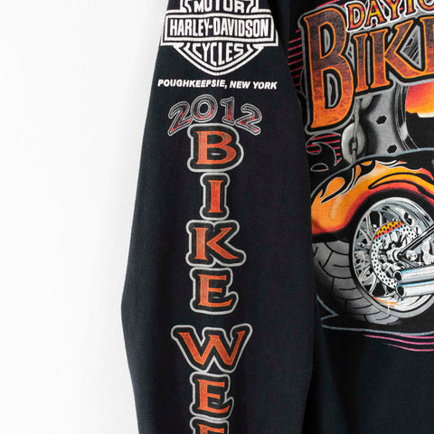 2012 Harley Davidson Daytona Bike Week Long Sleeve T-Shirt