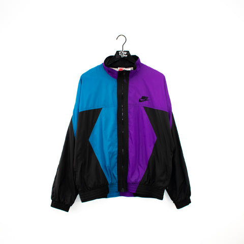 NIKE Color Block Lined Windbreaker Jacket