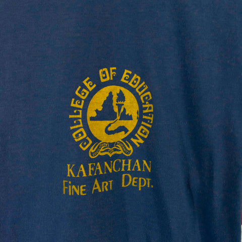 Kafanchan Fine Art Dept. College of Education Ringer T-Shirt