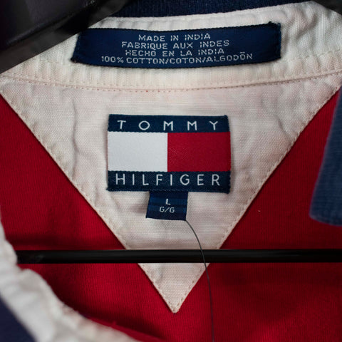 Tommy Hilfiger Striped Sleeve Polo Shirt