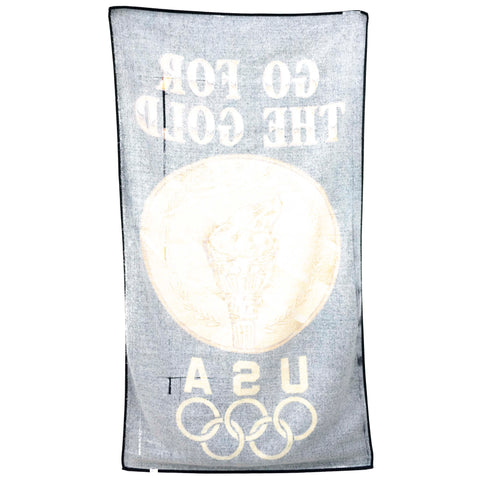 Go For The Gold USA Olympics Beach Towel