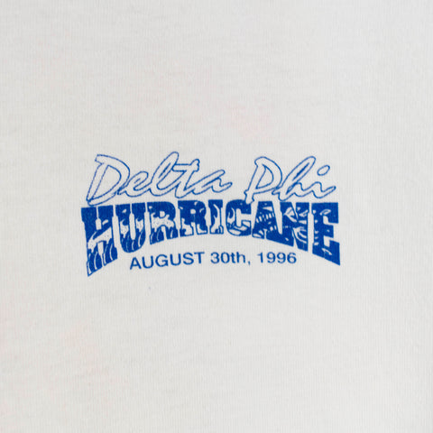 1996 Delta Phi Llenroc Hurricane Party T-Shirt