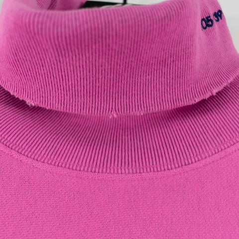 Raf Simmons Calvin Klein 205W39NYC Made in Italy Thrashed Turtleneck Sweatshirt