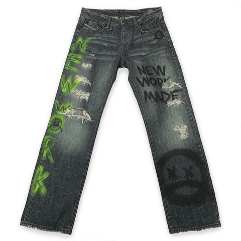 VNTG  x Armani Exchange "New Work" Jeans
