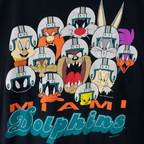 1995 Looney Tunes Miami Dolphins T-Shirt