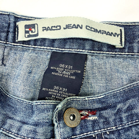 Y2K Paco Patch Baggy Jeans