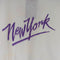 New York Spell Out Cropped Tank Top