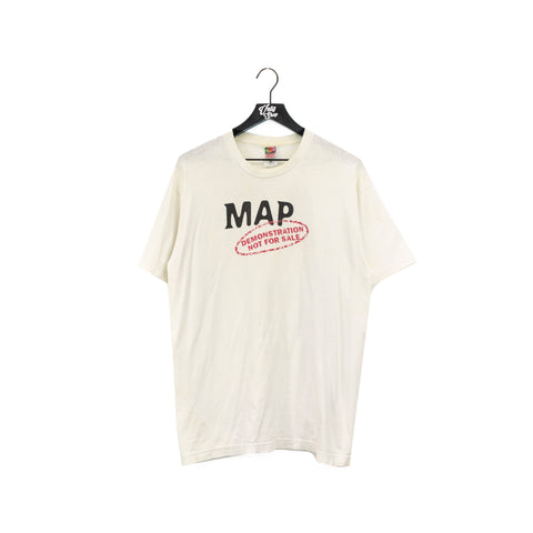 1996 Indigo Girls MAP Demonstration Not For Sale Practice Tour Thrashed T-Shirt
