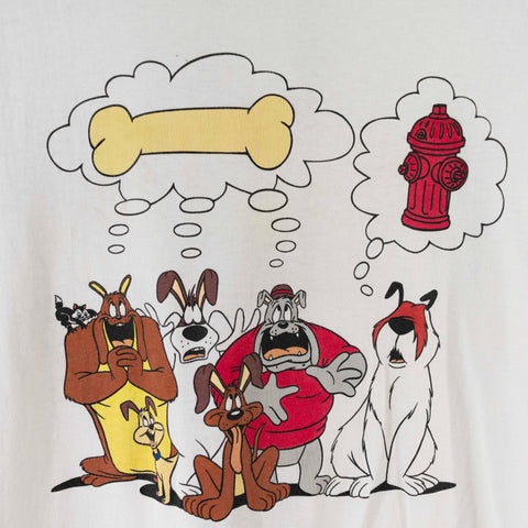 1995 Warner Bros Looney Tunes Sam Sheepdog Spike & Chester T-Shirt