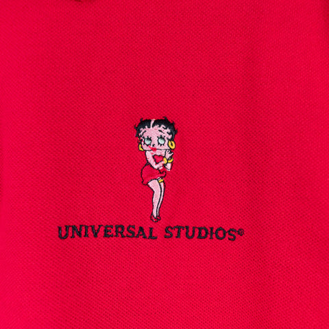 1998 Universal Studios Betty Boop Polo Shirt