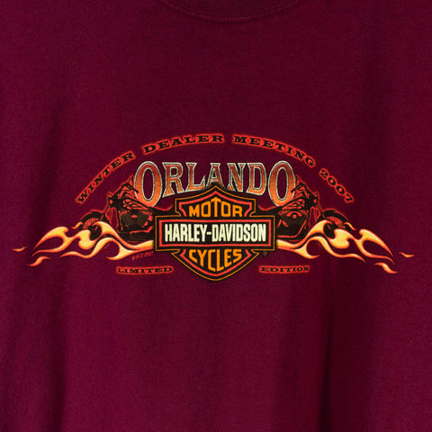 2007 Harley Davidson Winter Dealer Meeting Limited Edition T-Shirt