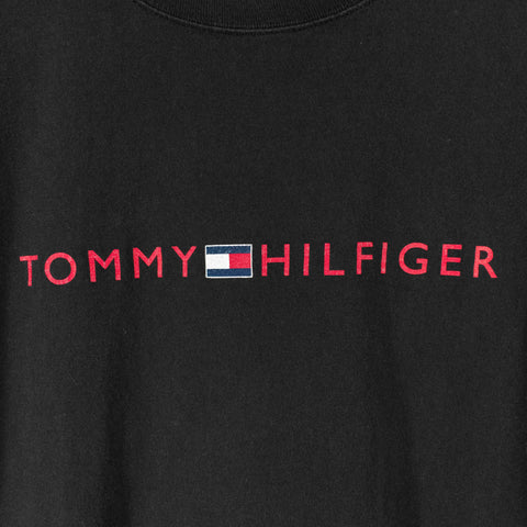2004 Tommy Hilfiger Spell Out Flag T-Shirt