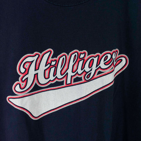 2002 Tommy Hilfiger Varsity Script Spell Out T-Shirt