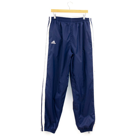 2001 Adidas Spell Out Three Stripe Lined Joggers