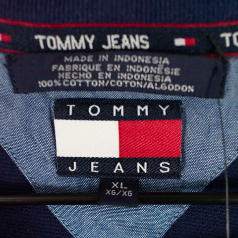 2001 Tommy Hilfiger Jeans Spell Out Thermal T-Shirt