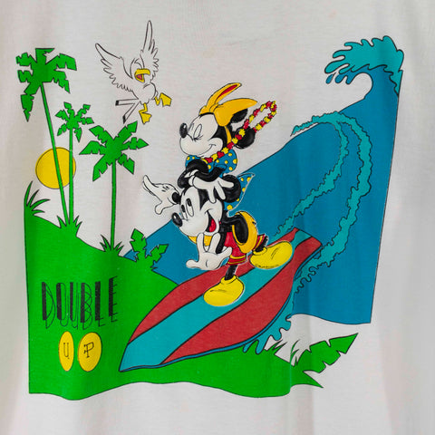 Mickey & Minnie Double Up Puff Print T-Shirt