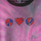 1996 Peace Love Grateful Dead Tie Dye Ringer T-Shirt