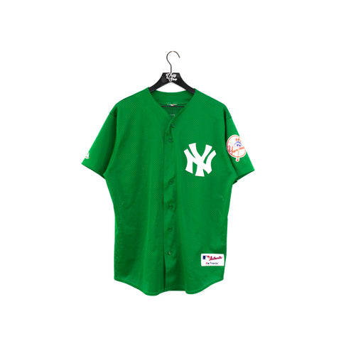 Majestic New York Yankees Derek Jeter St Patrick's Day Jersey