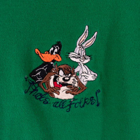 Warner Bros Looney Tunes Thats All Folks Longsleeve T-Shirt